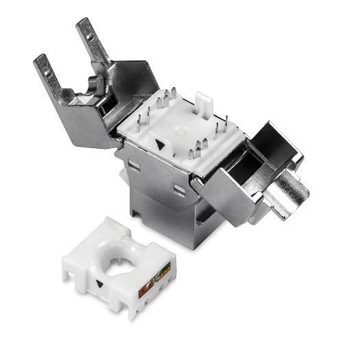 TRENDnet TC-K06C6A Shielded Cat6A Keystone Jack, 6-Pack