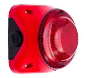 Global Fire VALKYRIE CB IP65 Conventional Wall Beacon (Red) (VALKYRIE-CB-IP65)