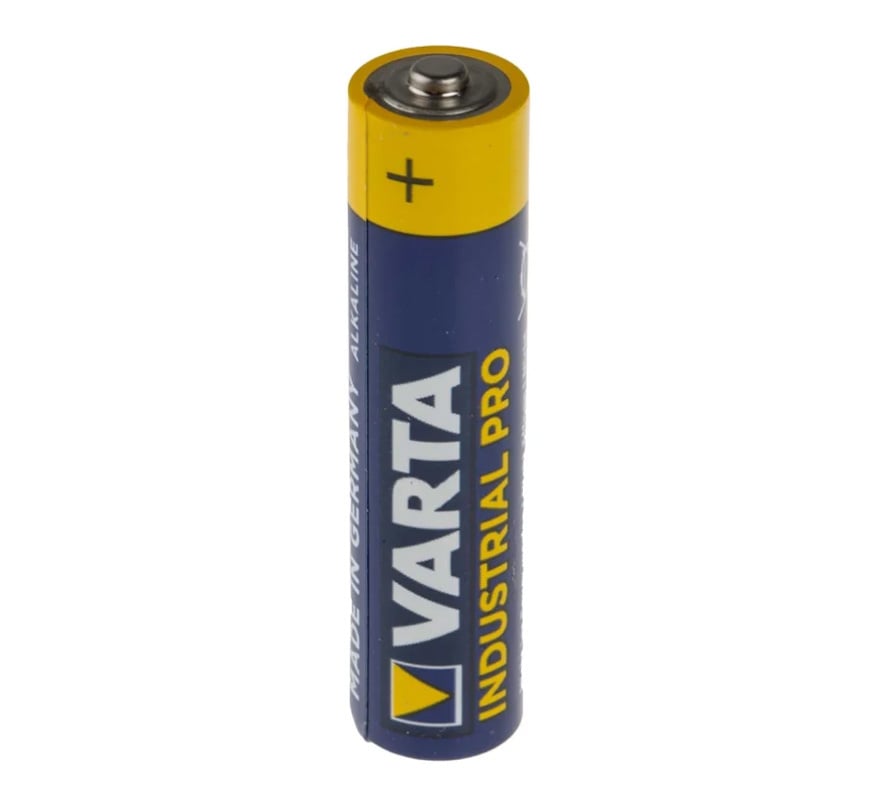 VARTA Industrial Pro AAA Alkaline Batteries 1.5V (Pack of 10) (4003) - JEM Systems UK