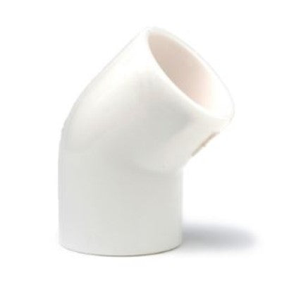 VESDA PIP-006-W White 45° Elbow - Pack of 10 - JEM Systems UK