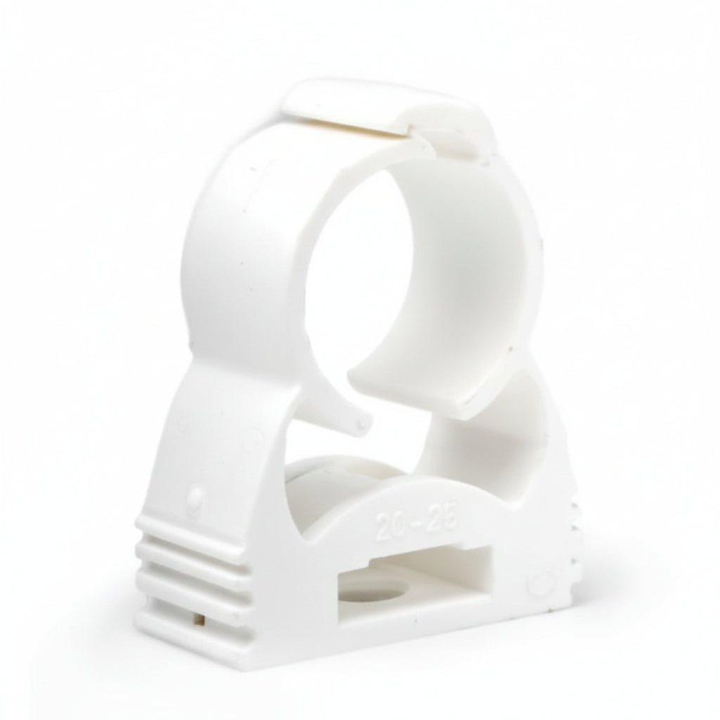 VESDA PIP-009-W Pipe Clip White (Pack of 12) - JEM Systems UK