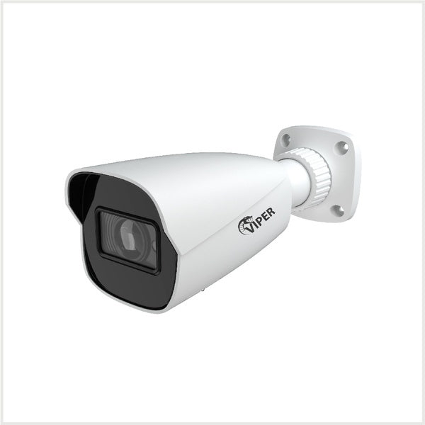 4K/8MP Viper Network IR Fixed Lens Bullet Camera (White)