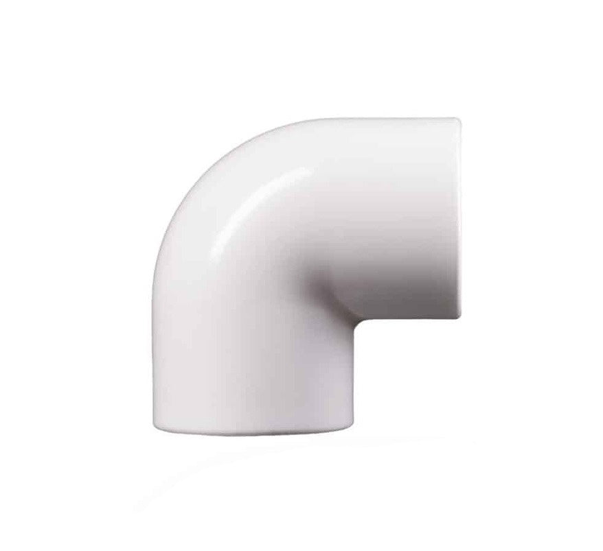 WAGNER White 25mm 90º Elbow (Pack of 10) (01-10-9278) - JEM Systems UK