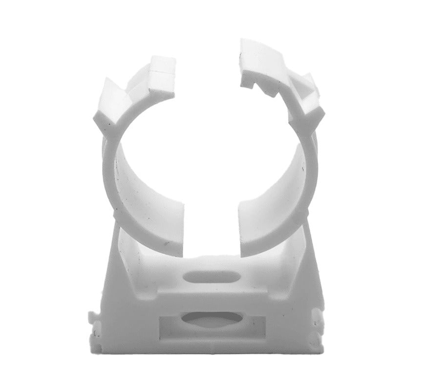 WAGNER White 25mm Pipe Clips (Pack of 10) (01-10-9757) - JEM Systems UK