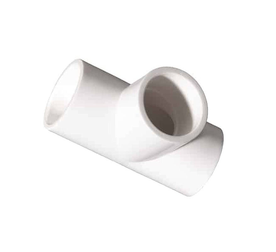 WAGNER White 25mm T Piece (Pack of 10) (01-10-9046) - JEM Systems UK