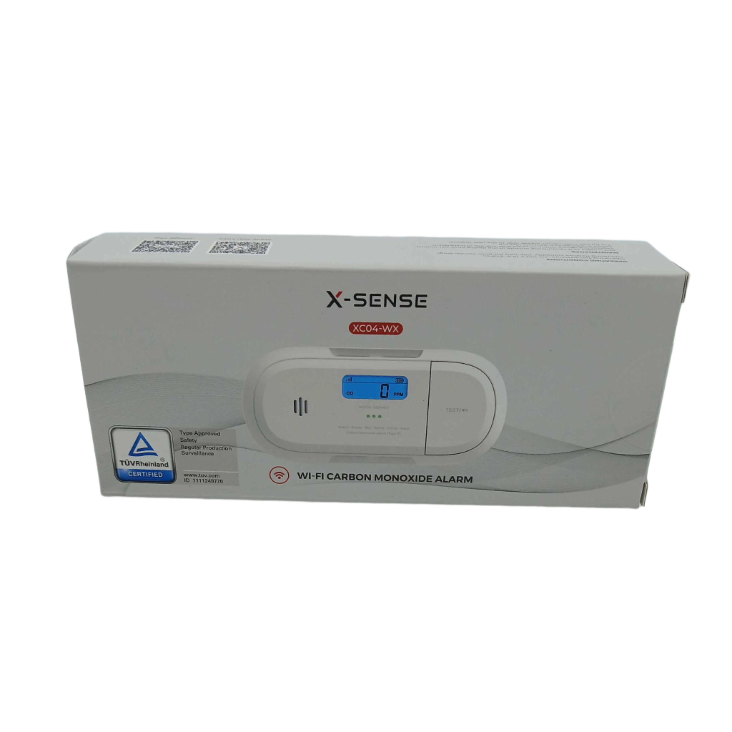 X-Sense XC04-WX Smart Carbon Monoxide Alarm - 1-Pack - JEM Systems UK