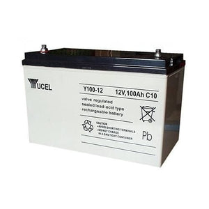 Yucel Y100-12 12V 100Ah VRLA Battery
