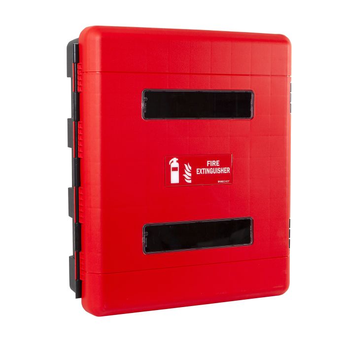 Firechief Double Cabinet c/w Seal Latch - 2x9ltr/kg (FCDC92) - JEM Systems UK