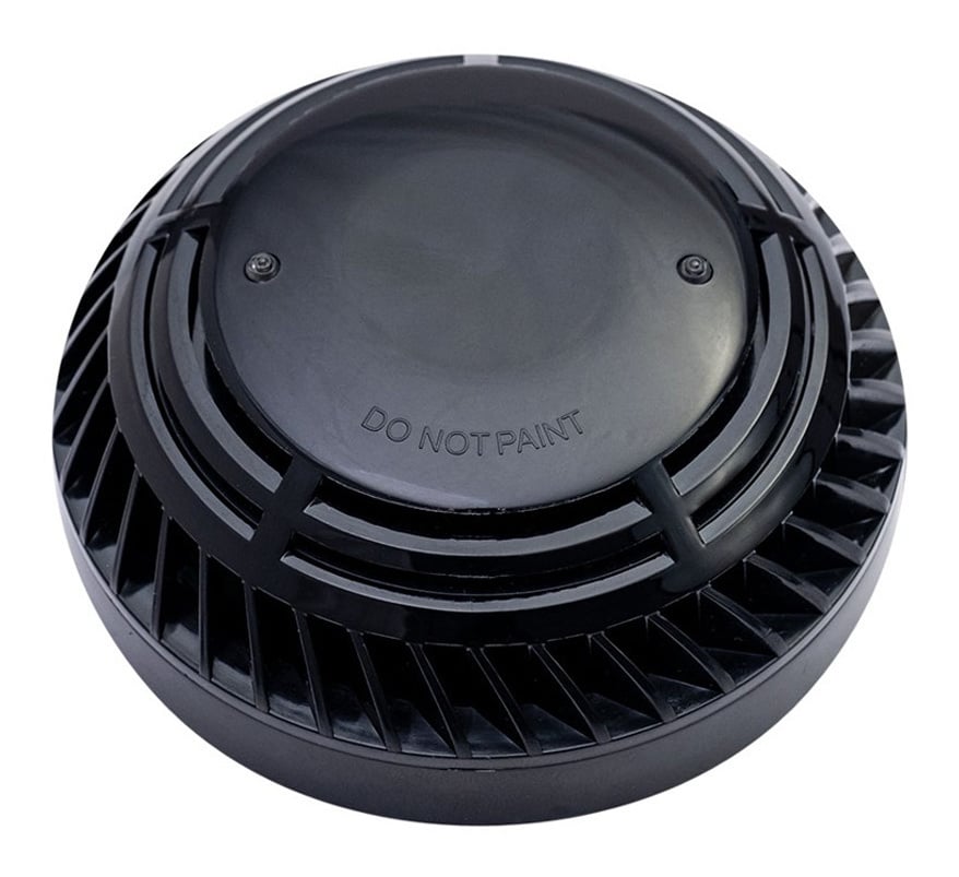 Global Fire ZEOS Addressable Optical Smoke Detector (Black) (ZEOS-AD-SBLK) - JEM Systems UK