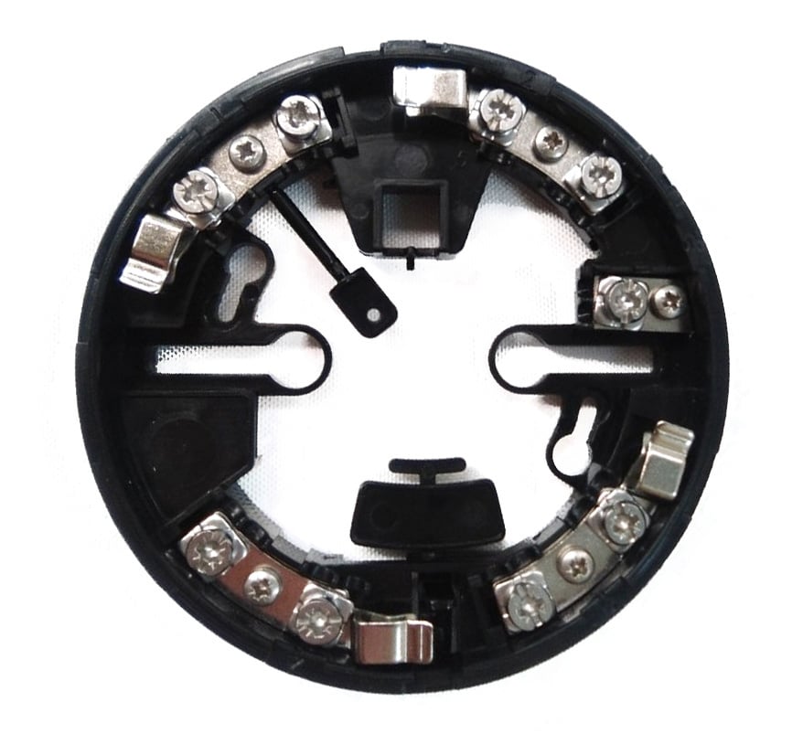 Global Fire ZEOS Detector Mounting Base (Black) (ZEOS-BASEBLK) - JEM Systems UK