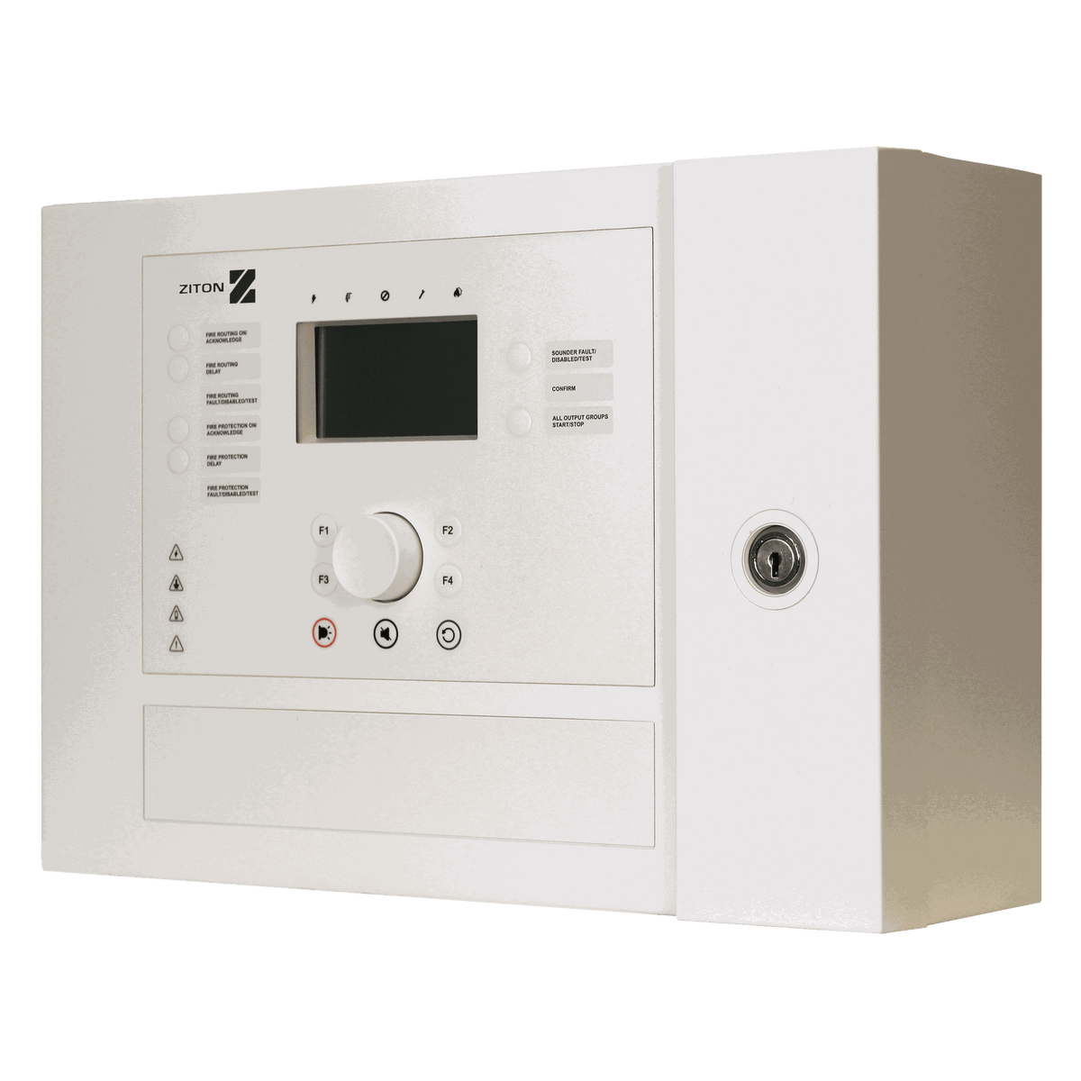 Ziton ZP2-AF2-FB-S Addressable Fire Panel Repeater - Small Cab (2 Loop) - JEM Systems UK