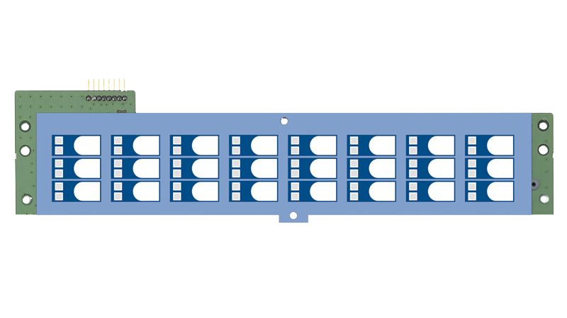 Ziton ZP2-ZI-24-S ZP2 Zonal LED Expansion Board - 24 Zones for use with Small Cabinet Z