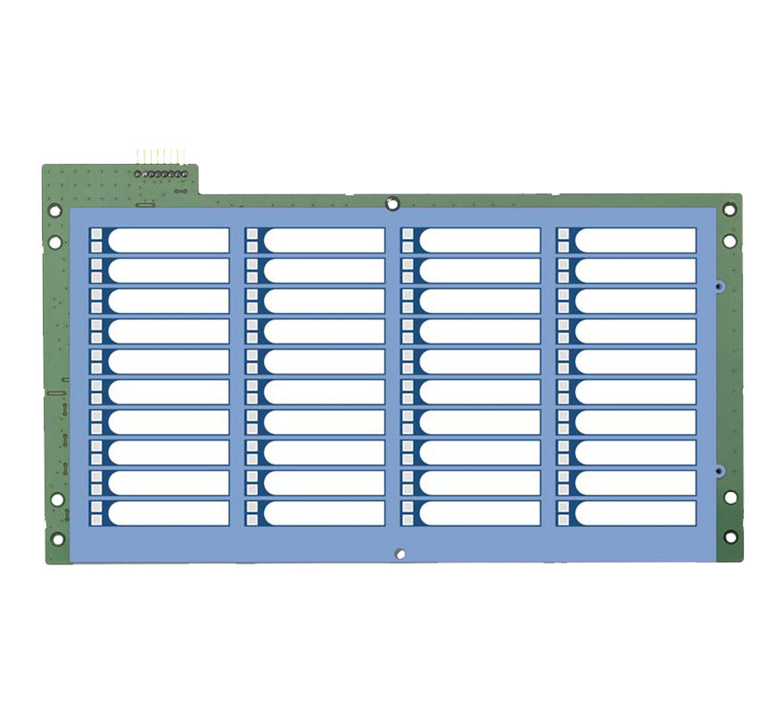 Ziton ZP2 Panel 40 Zone LED Indicator Board (Large Cabinets) (ZP2-ZI-40) - JEM Systems UK
