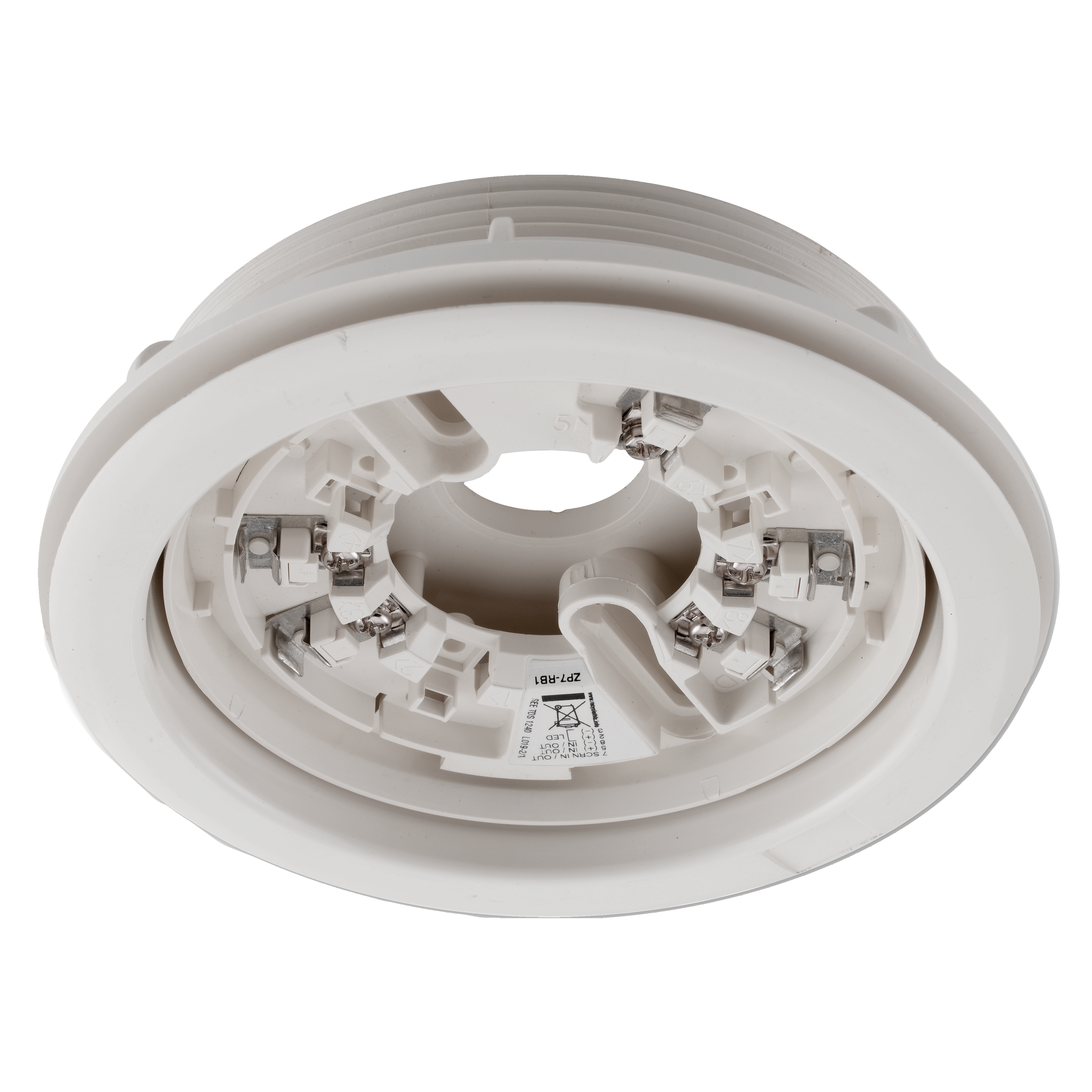 Ziton ZP7-RB1-P Recessed Sensor Base - Polar White