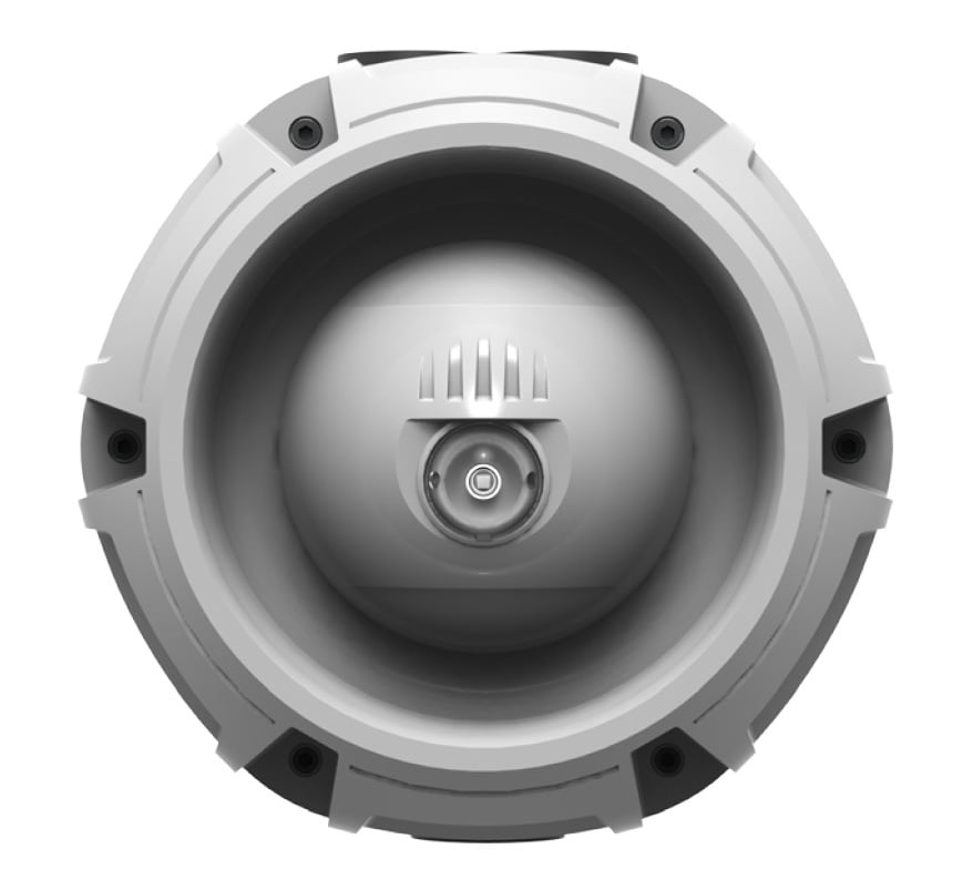 Zeta Raptor Conventional Weatherproof Sounder VAD Beacon (White) (ZRPB/W) - JEM Systems UK