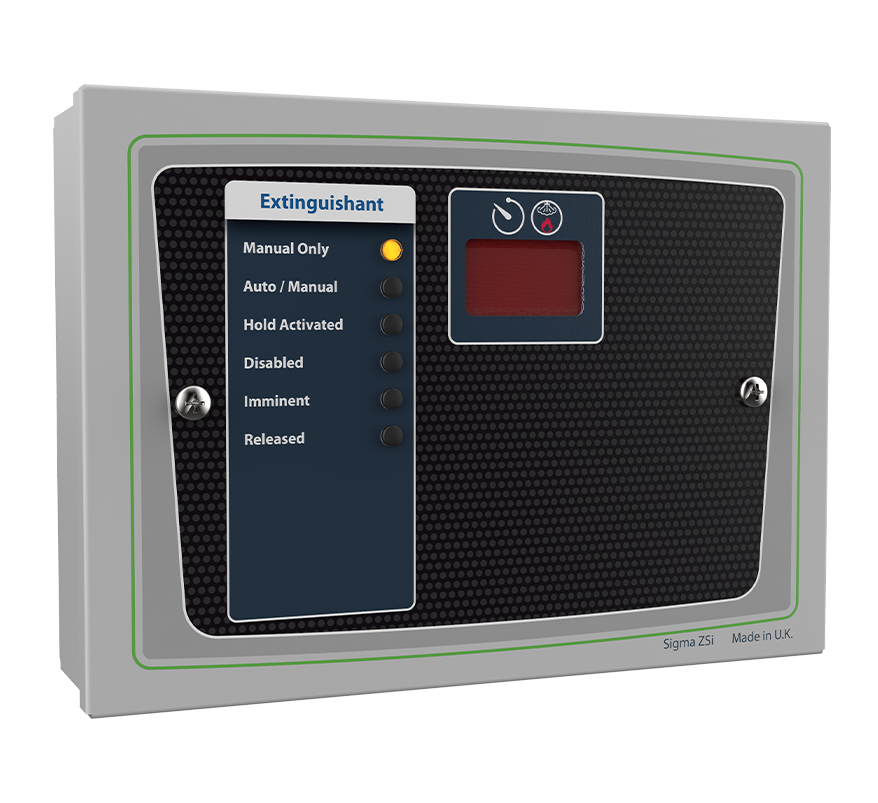 Kentec Sigma ZSi - 6 LED Extinguishant Status Unit (K921000M8) - JEM Systems UK