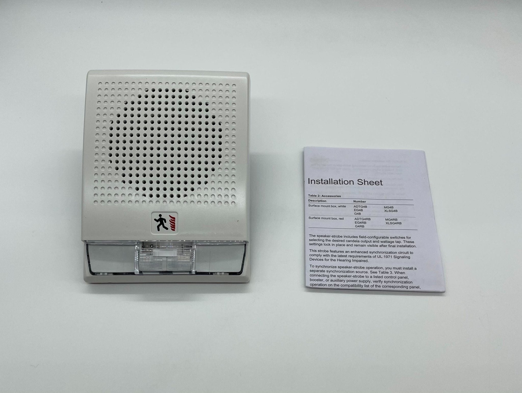 Edwards G4-S7VM - The Fire Alarm Supplier