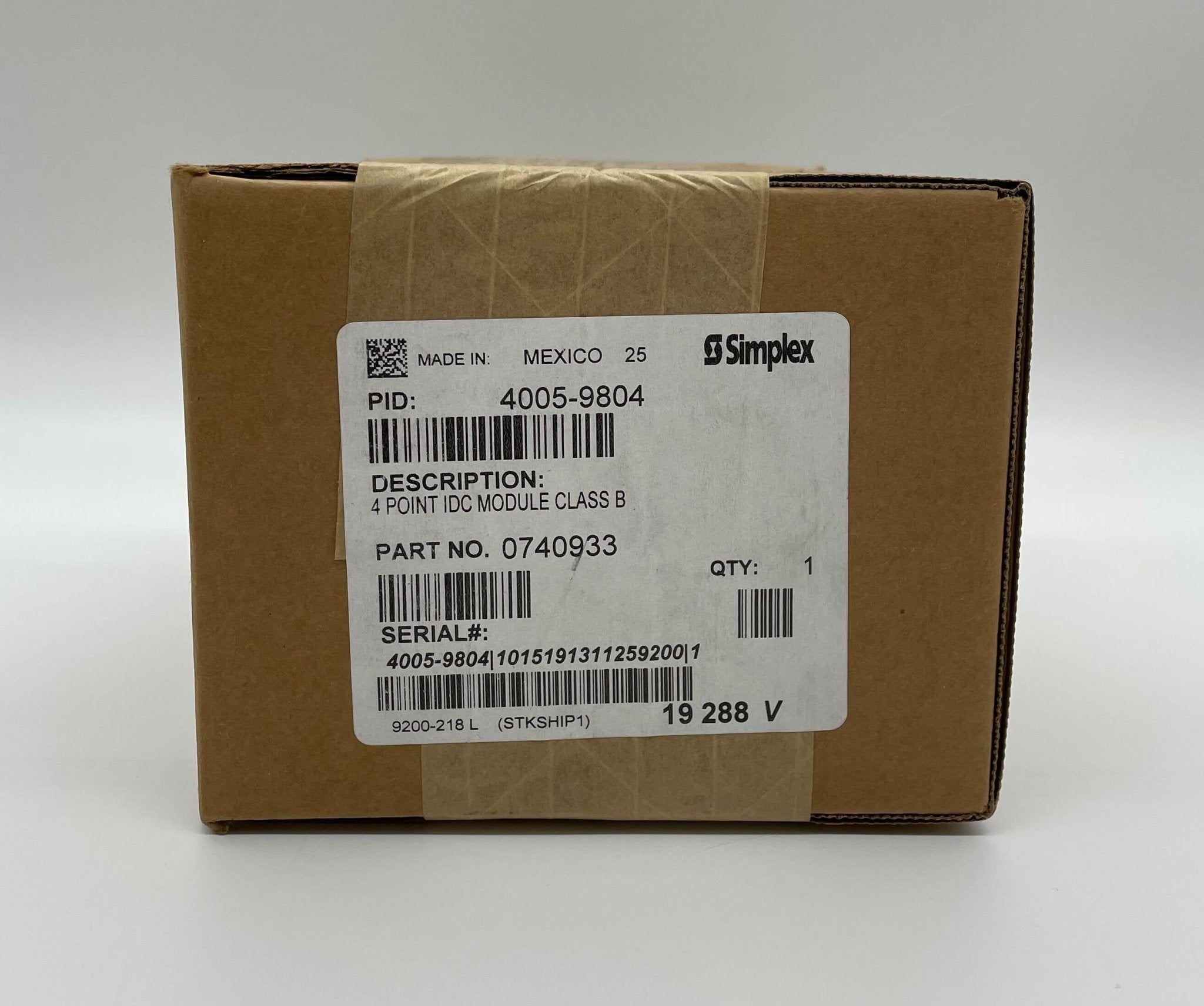 Simplex 4005-9804 