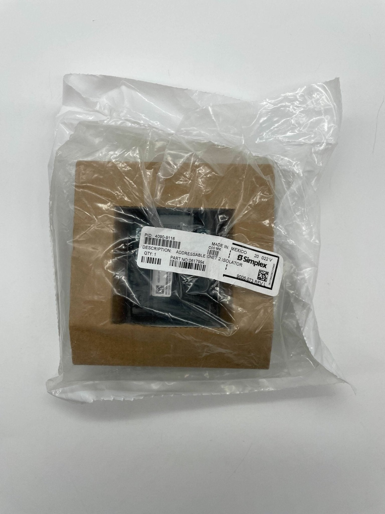 Simplex 4090-9116 Addressable Idnet2 Isolator 