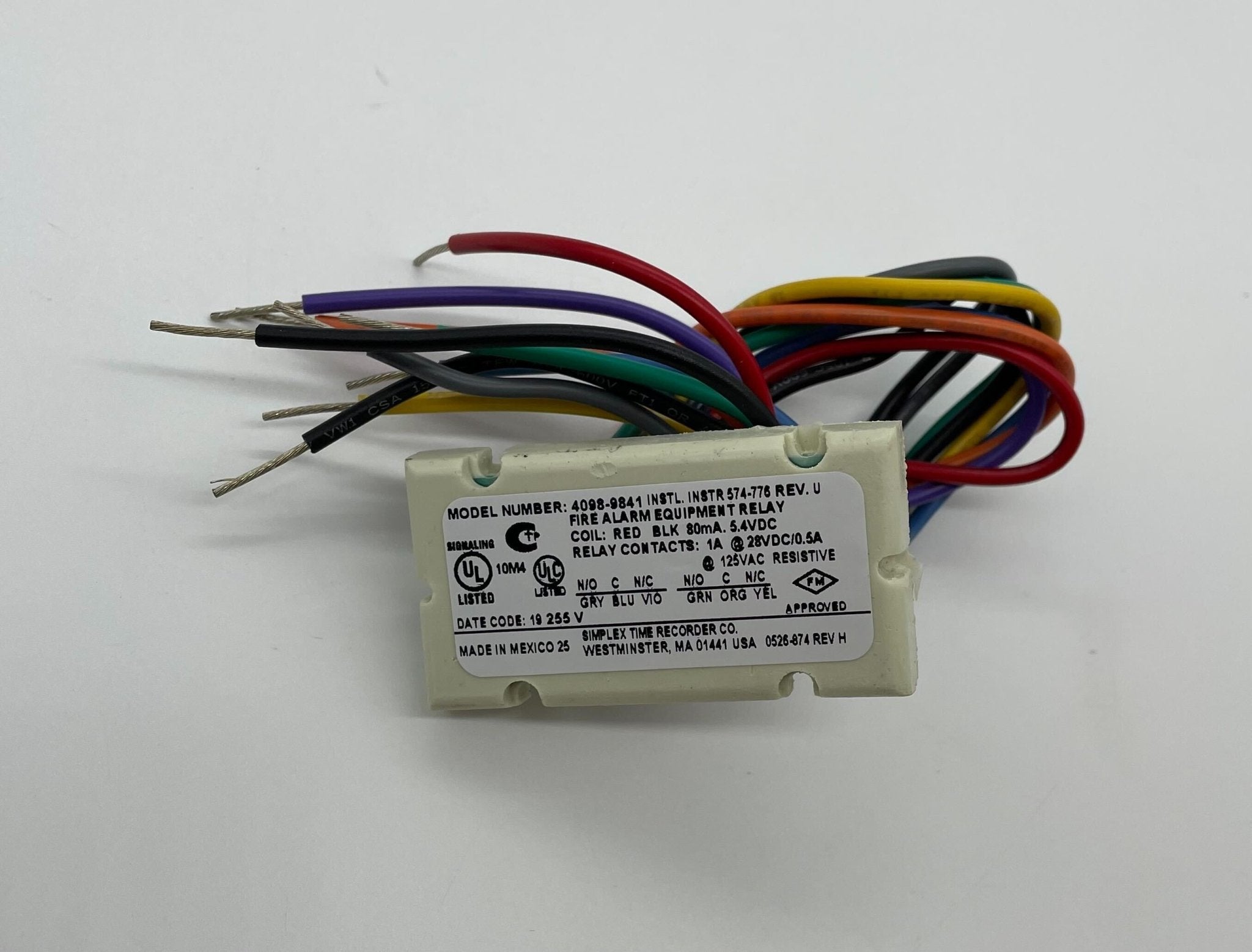 Simplex 4098-9841 Remote Relay 