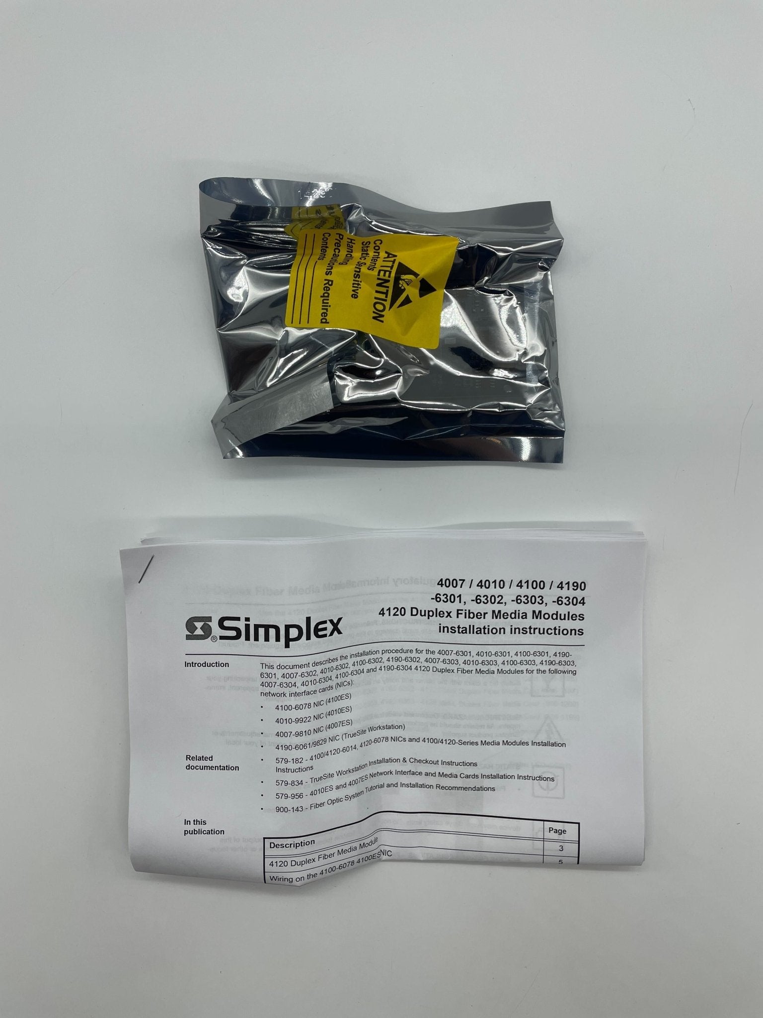 Simplex 4100-6301 