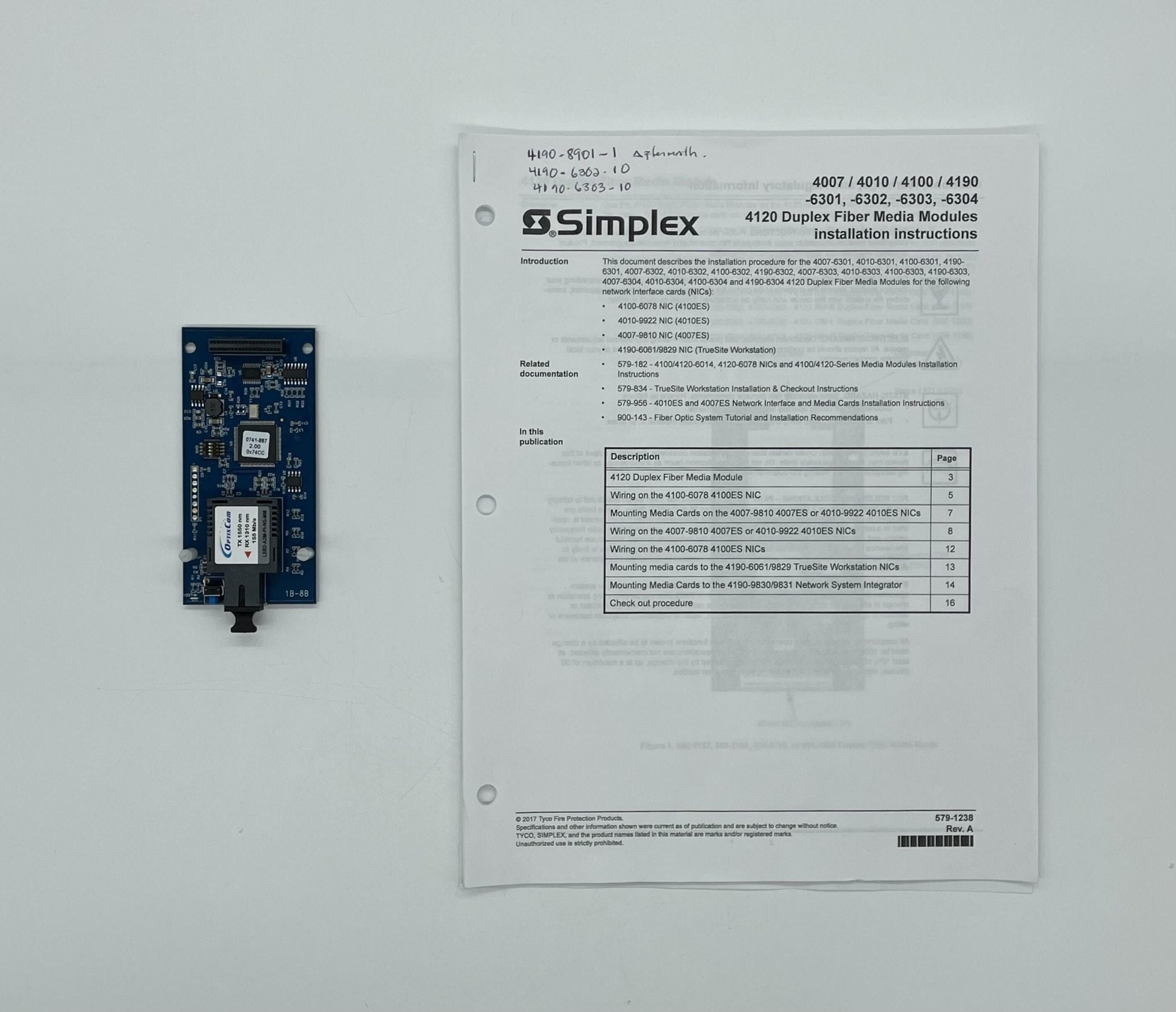 Simplex 4190-8901 