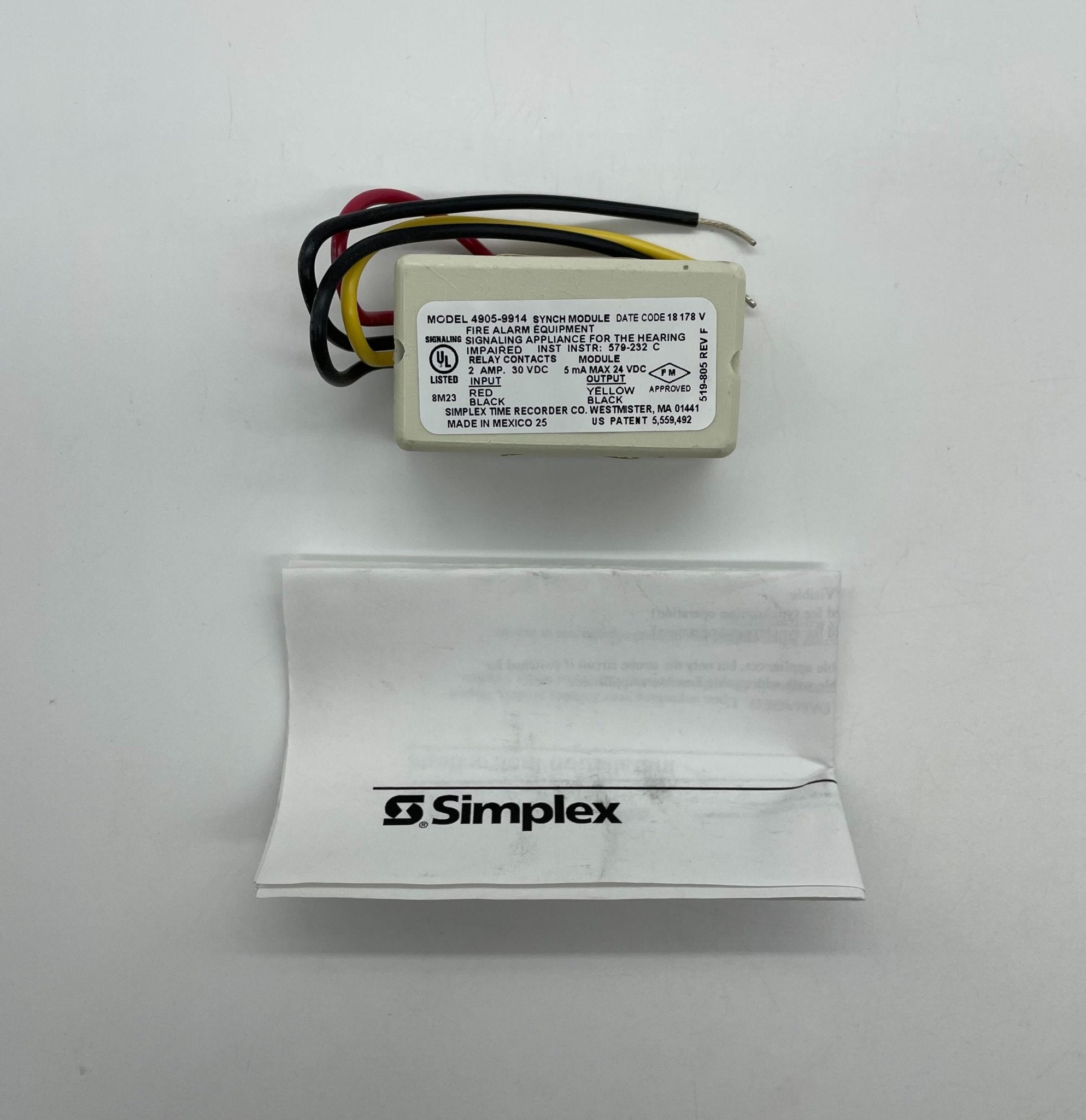 Simplex 4905-9914