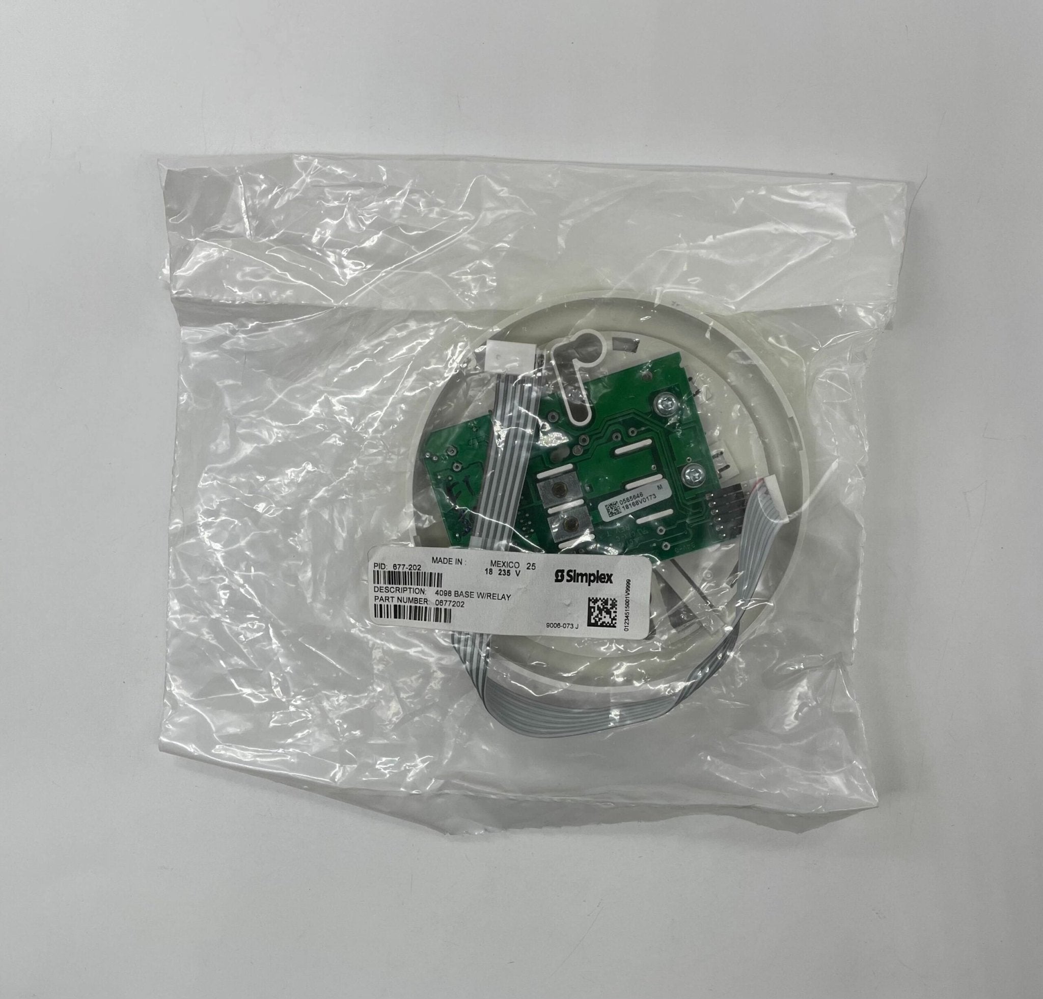 Simplex 677-202 Base With Relay 