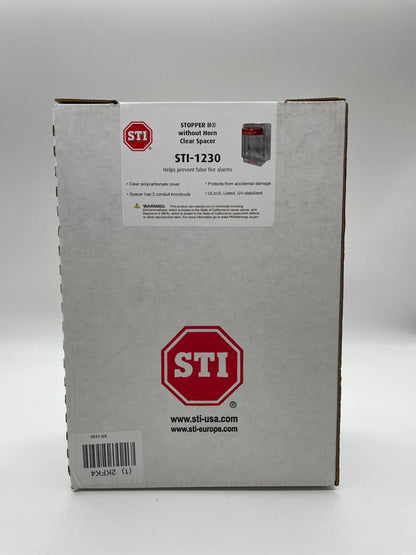 STI-1230 Ll Without Horn With Spacer - The Fire Alarm Supplier