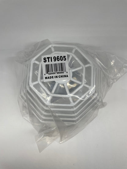 STI-9605 Safety Technology Steel Web Stopper, for Mini Smoke Detectors, Surface Mount - The Fire Alarm Supplier