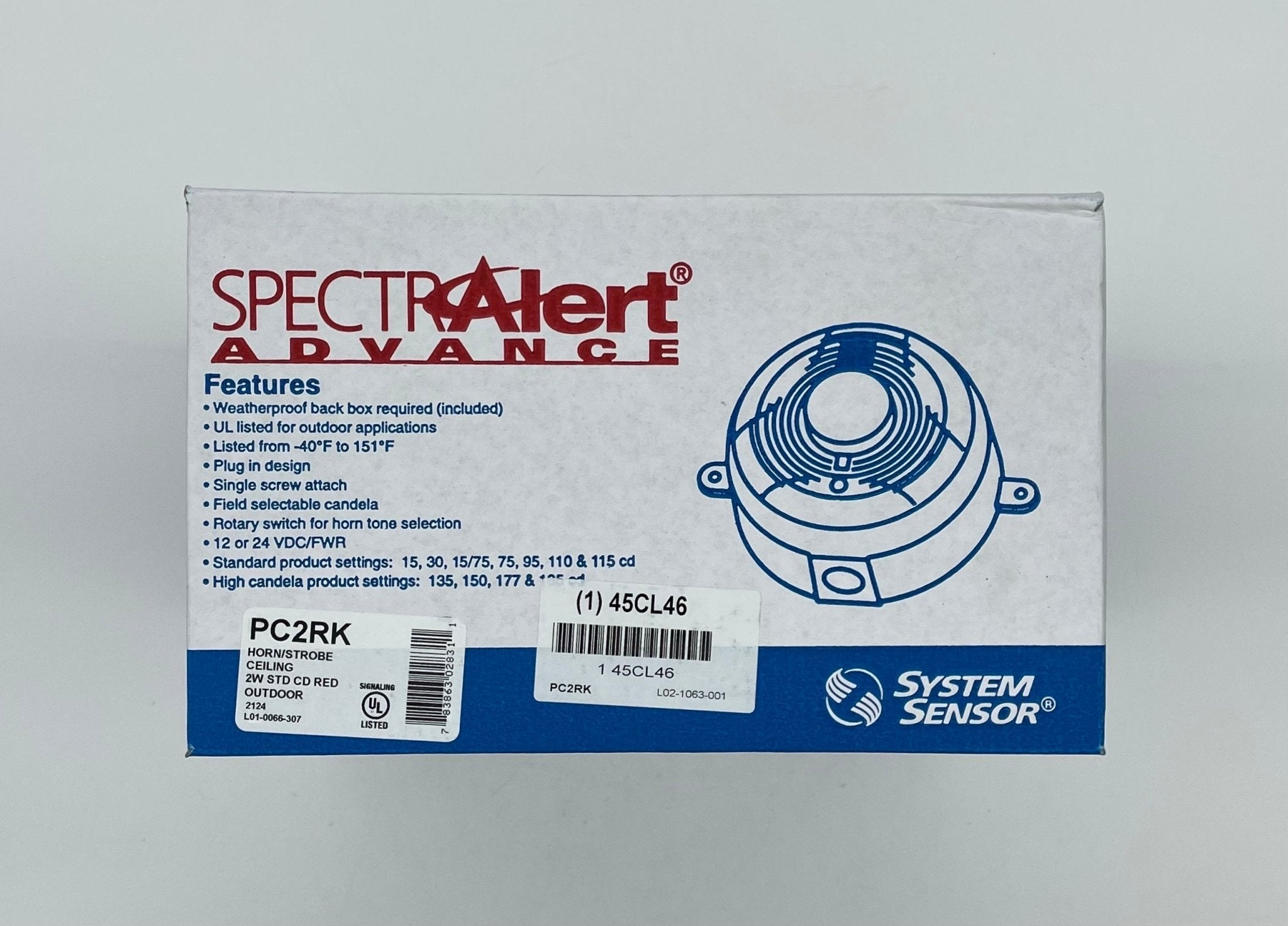 System Sensor PC2RK - The Fire Alarm Supplier