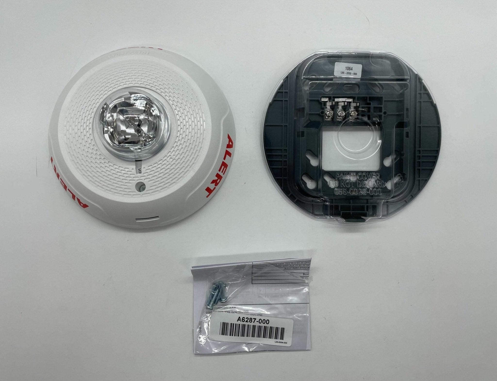 System Sensor SCWL-CLR-ALERT Wall Strobe Clear Lens - The Fire Alarm Supplier