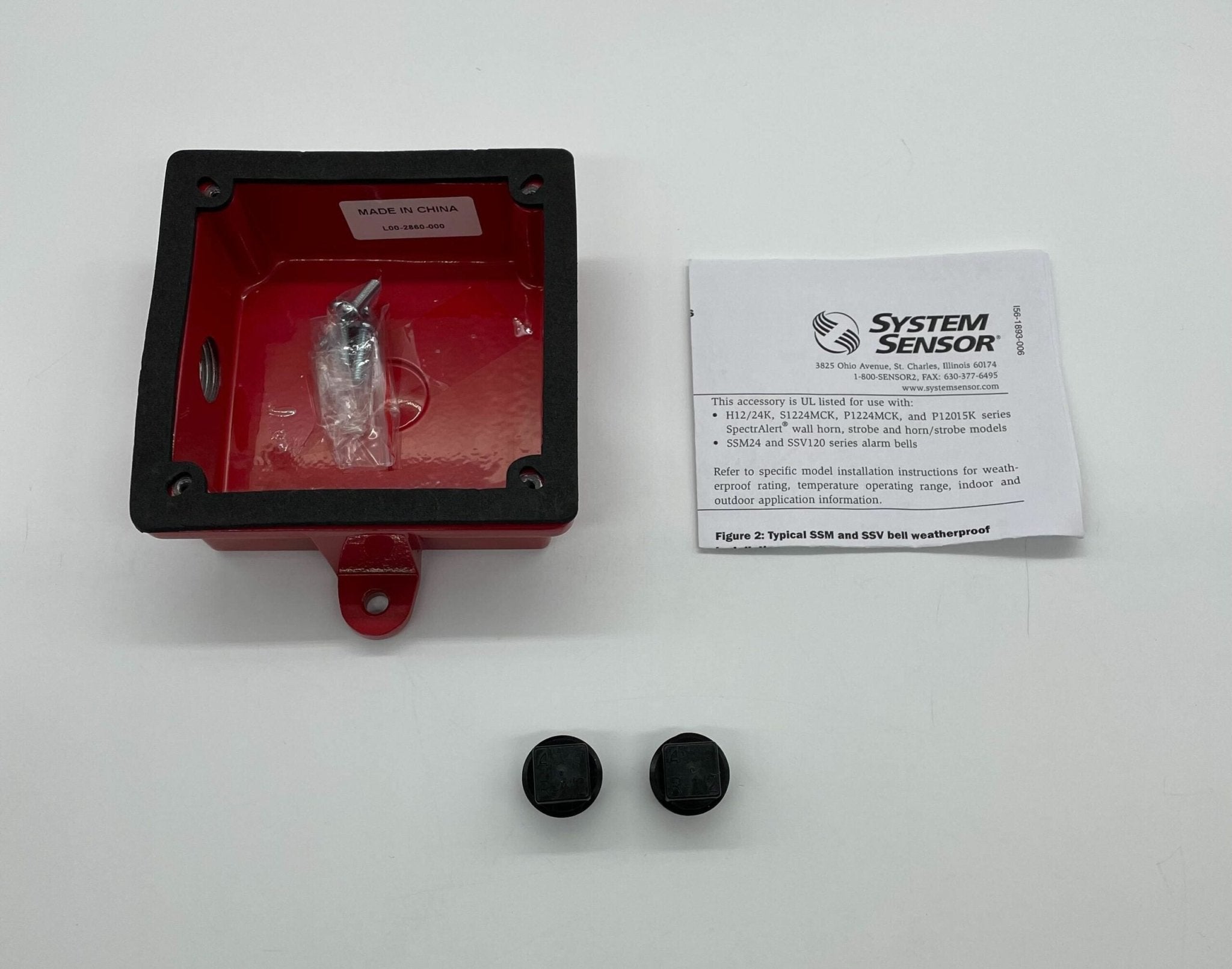 System Sensor WBB Weatherproof Back-Box - The Fire Alarm Supplier